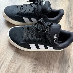 Adidas Women’s Black and White Sneakers